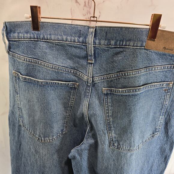 Madewell Jean Womens 31 Perfect Vintage Wide Leg High Rise Medium Wash - Picture 7 of 14